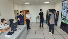 “应汛期，战高温，查隐患”综保区公司开展园区安全检查 