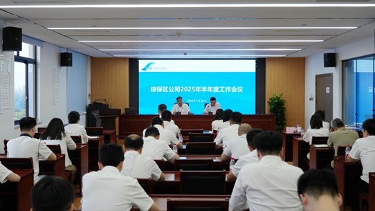 加压奋进 聚力破局 嘉定综保区公司召开半年度工作会议