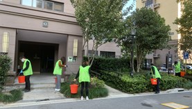 综保区公司志愿者积极参与“三五”行动