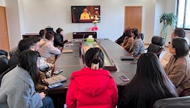 嘉定综保区公司广大干部职工收听收看嘉定区七届人大一次会议第一次全体会议直播