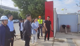 综保区公司开展国际赛车保税服务中心项目 “廉洁文化进工地”活动