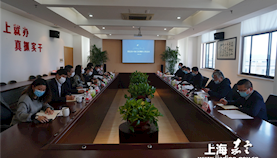 嘉定区委副书记、区长陆方舟，区委常委、副区长沈华棣一行调研出口加工区