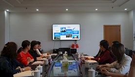 嘉定区商务委党组成员、副主任周婉婉一行调研嘉定综合保税区公司